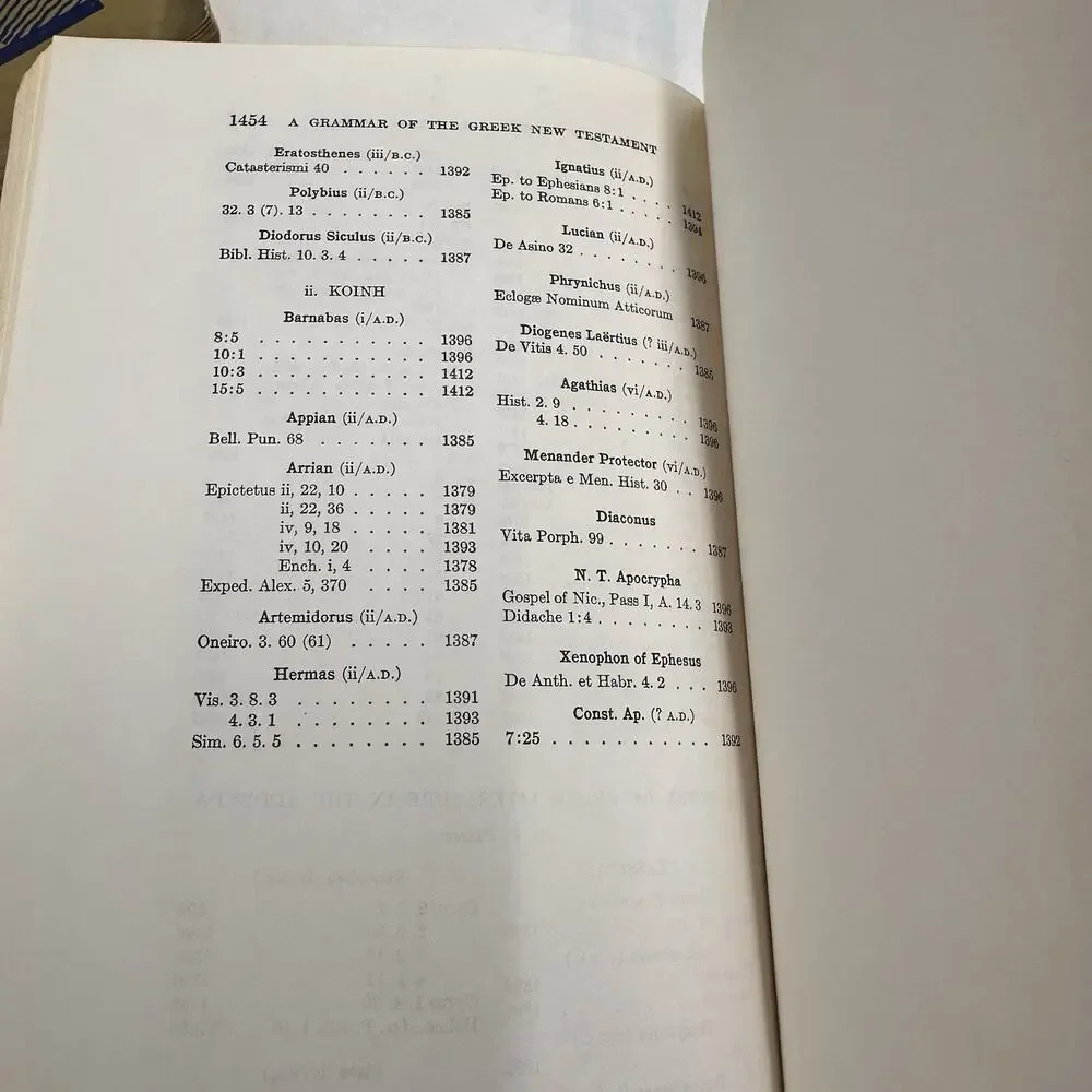 A GRAMMAR OF THE GREEK NEW TESTAMENT IN THE LIGHT OF HISTORICAL RESEARCH